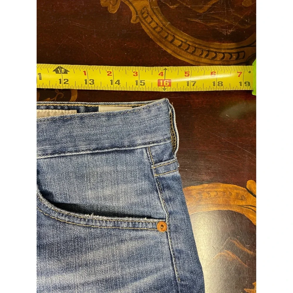 AG Adriano Goldschmied Ex Boyfriend Slouchy Slim Distressed Ankle Jeans Size 28R